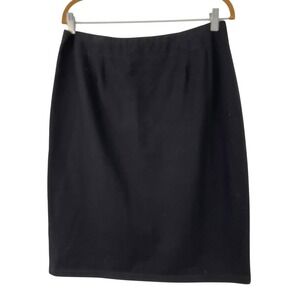 Eileen Fisher Black Grey Knee Length Skirts Lagenlook  Size L Bundle of 3